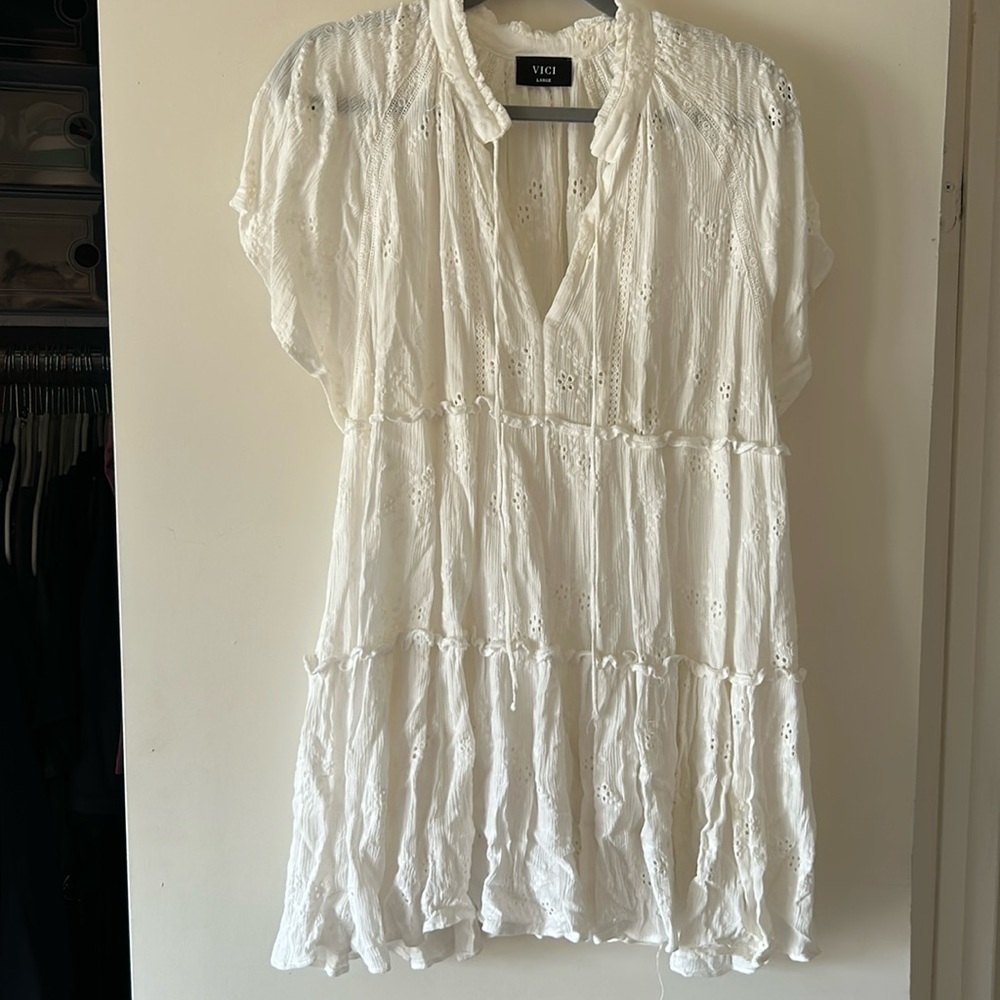 VICI babydoll dress. Size L
